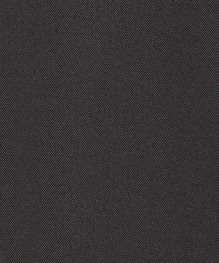 【接触冷感】袖フリルスキッパーブラウス OFF WHITE