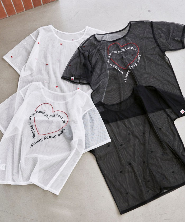 SunnySports（サニースポーツ）別注チュールTシャツ OFF WHITE