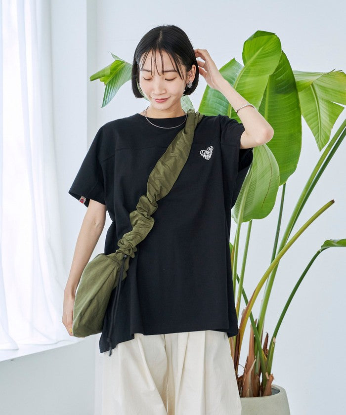 SunnySports（サニースポーツ）別注フットボールTシャツ BLACK
