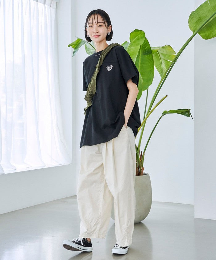 SunnySports（サニースポーツ）別注フットボールTシャツ BLACK