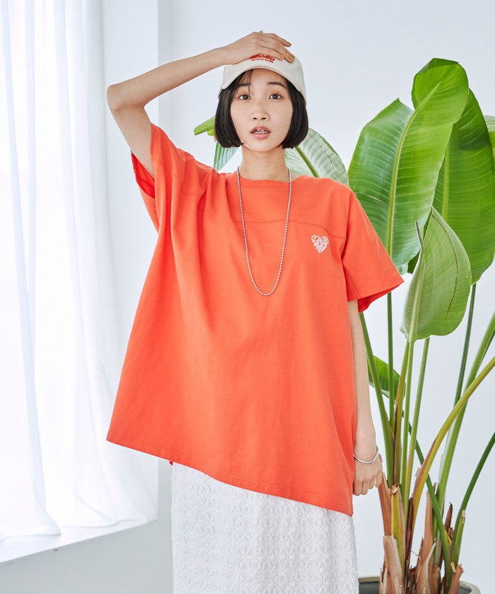 SunnySports（サニースポーツ）別注フットボールTシャツ BLACK