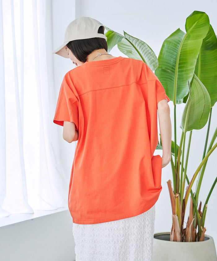 SunnySports（サニースポーツ）別注フットボールTシャツ BLACK