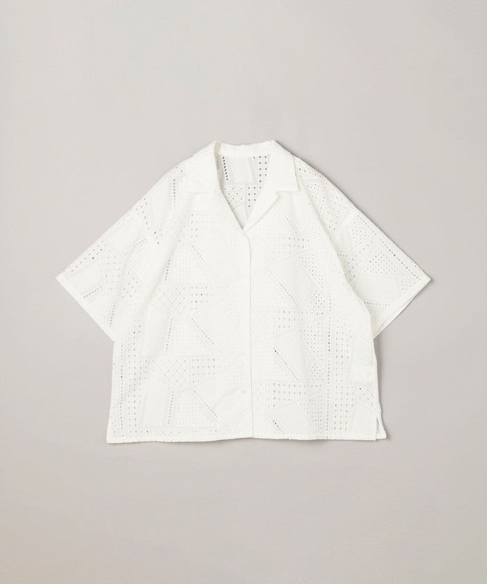 コーエン coen Suuコラボ エンブロレースHSシャツ （BLACK） BLACK