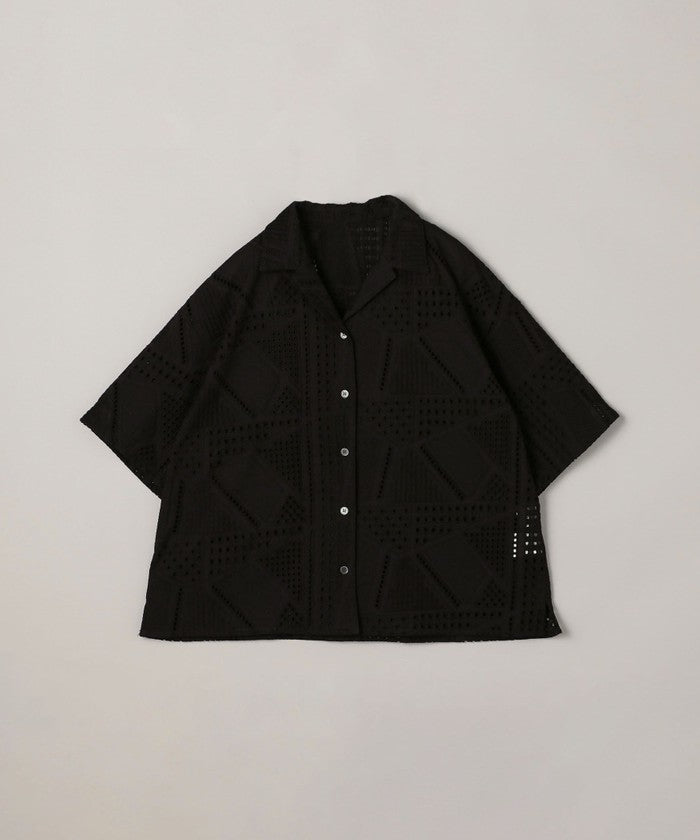 コーエン coen Suuコラボ エンブロレースHSシャツ （BLACK） BLACK