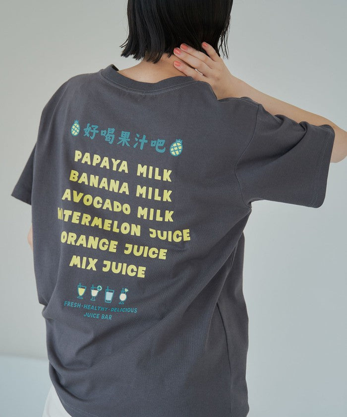 ■Joanieコラボ 台湾屋台T OFF WHITE