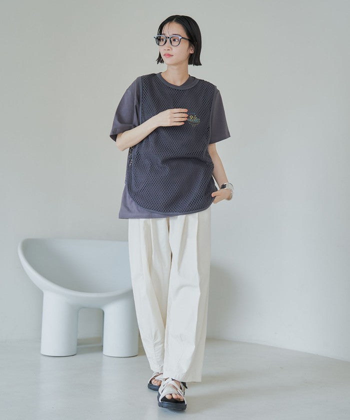■Joanieコラボ 台湾屋台T OFF WHITE