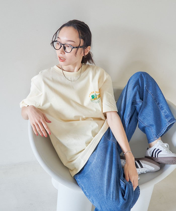 ■Joanieコラボ 台湾屋台T OFF WHITE