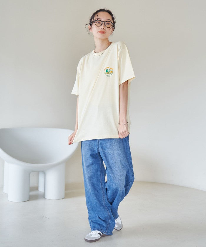 ■Joanieコラボ 台湾屋台T OFF WHITE