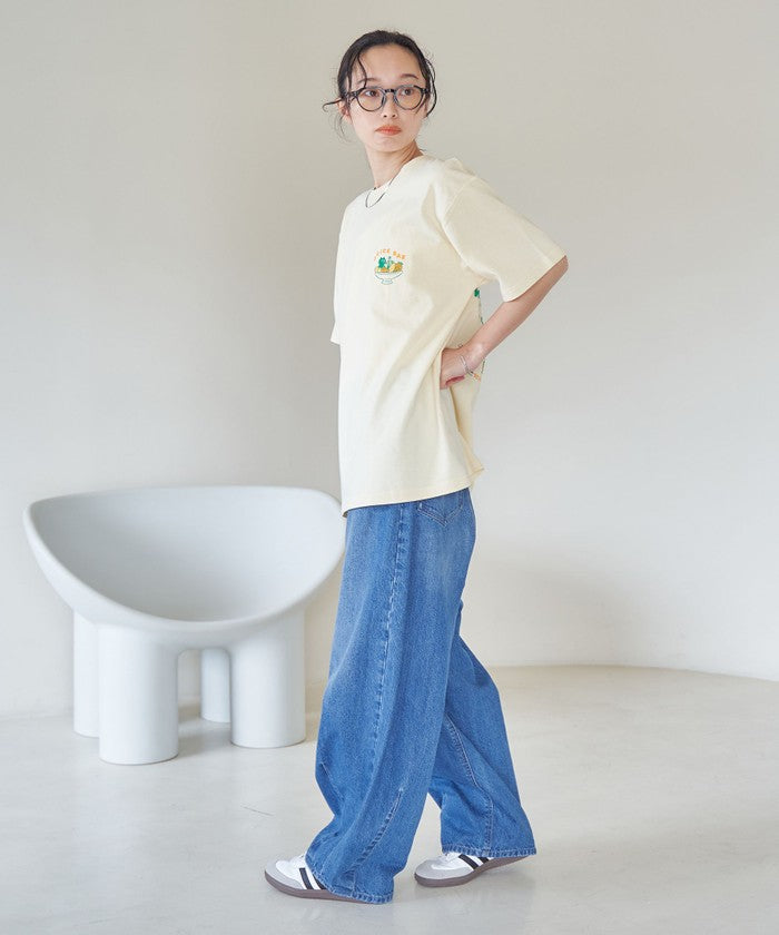 ■Joanieコラボ 台湾屋台T OFF WHITE