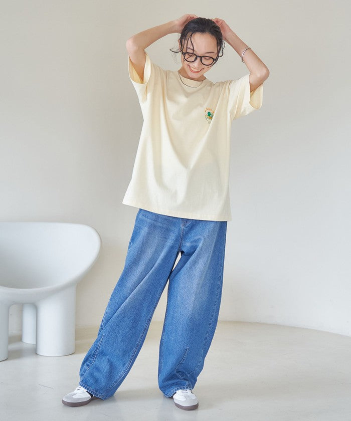 ■Joanieコラボ 台湾屋台T OFF WHITE