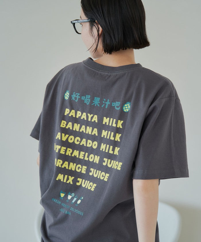 ■Joanieコラボ 台湾屋台T DK.GRAY