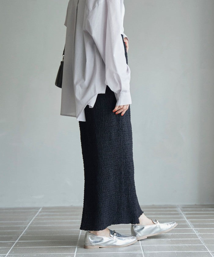 ポコポコシャーリングナローSK OFF WHITE