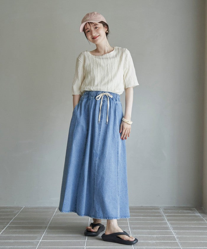 コーエン coen ナミナミカットジャカード H/S （OFF WHITE） OFF WHITE