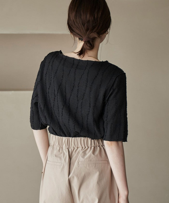 コーエン coen ナミナミカットジャカード H/S （OFF WHITE） OFF WHITE