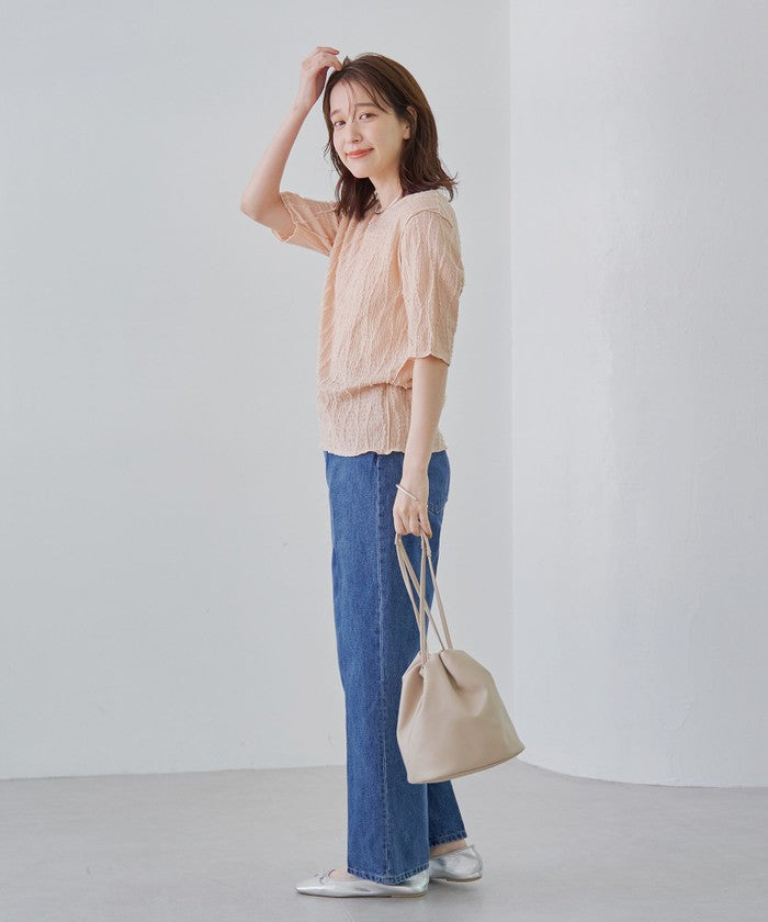 コーエン coen ナミナミカットジャカード H/S （OFF WHITE） OFF WHITE