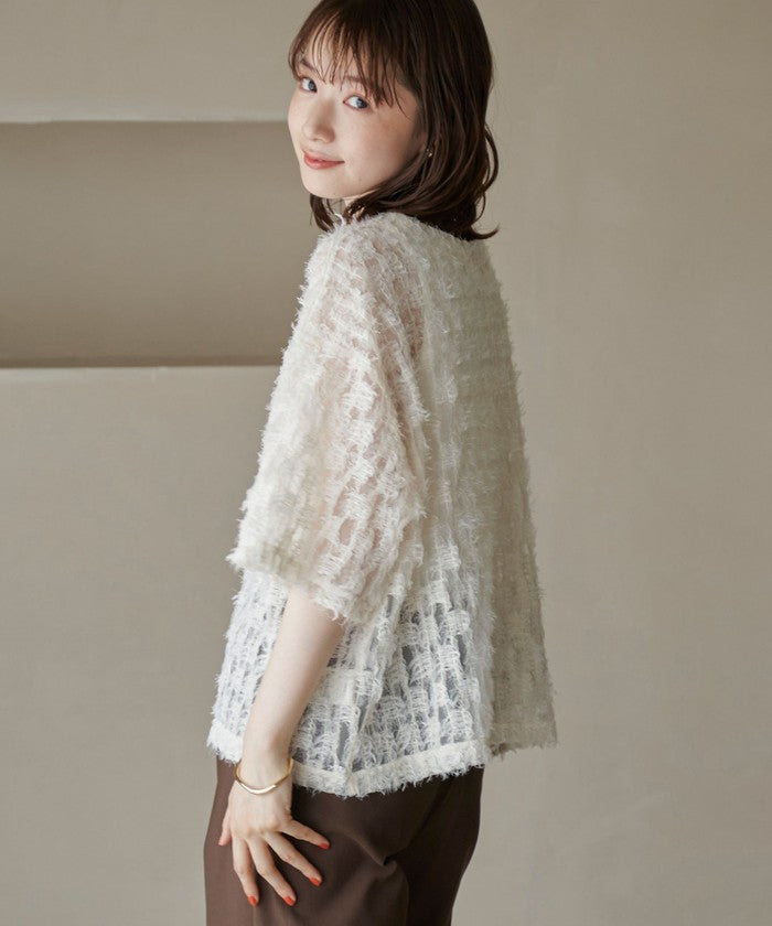 フェザーチュール&タンクセット OFF WHITE