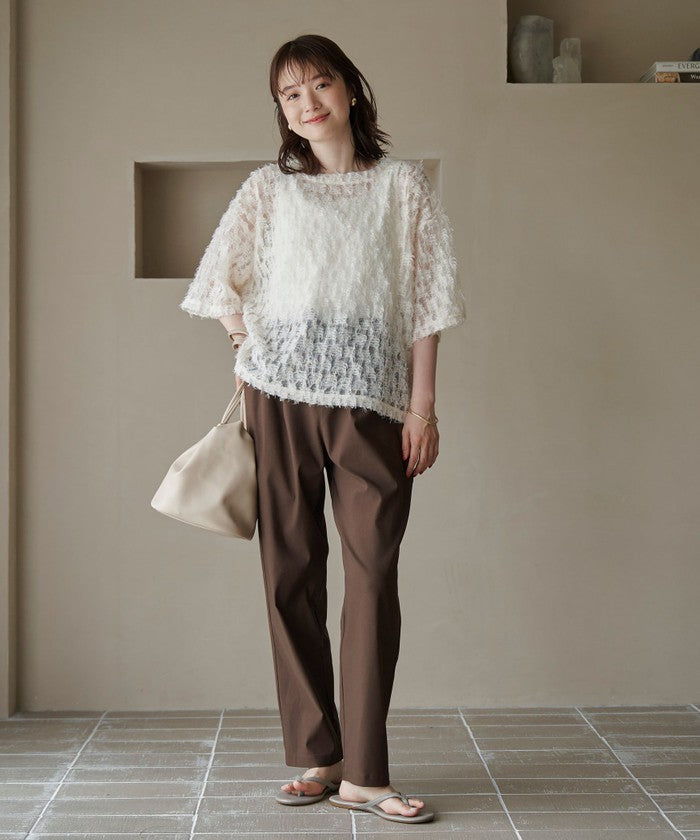 フェザーチュール&タンクセット OFF WHITE