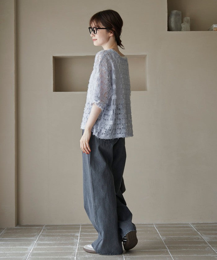 フェザーチュール&タンクセット OFF WHITE