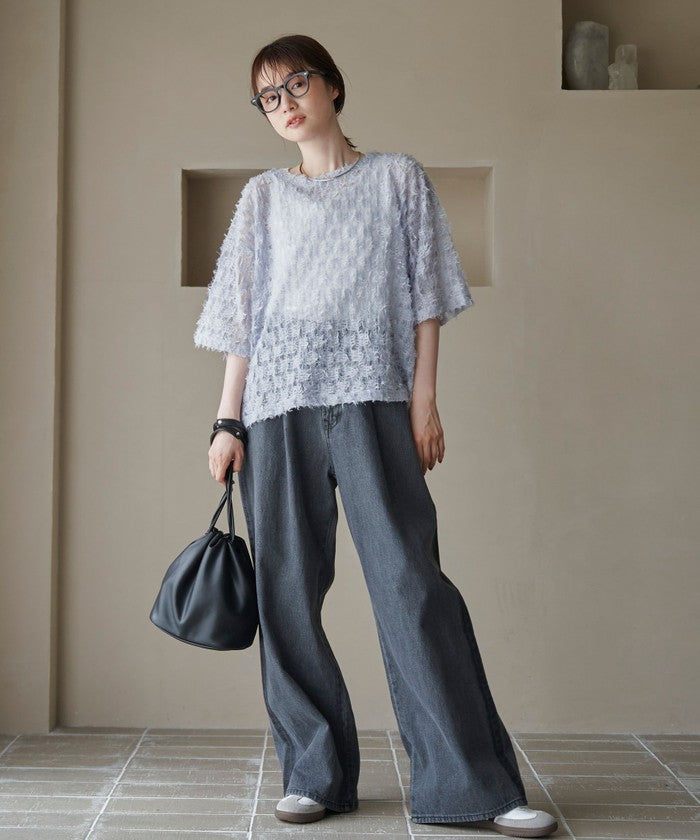 フェザーチュール&タンクセット OFF WHITE