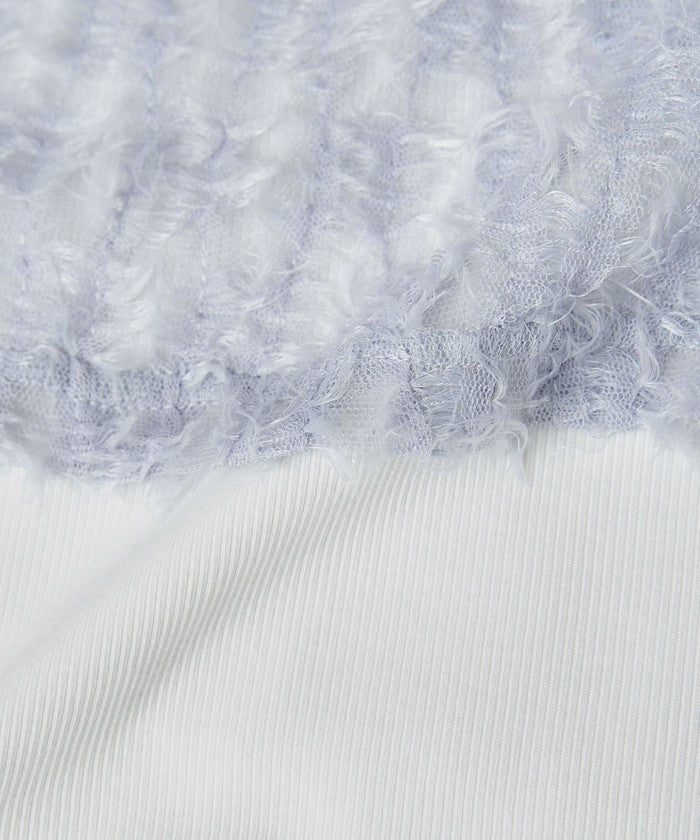 フェザーチュール&タンクセット OFF WHITE
