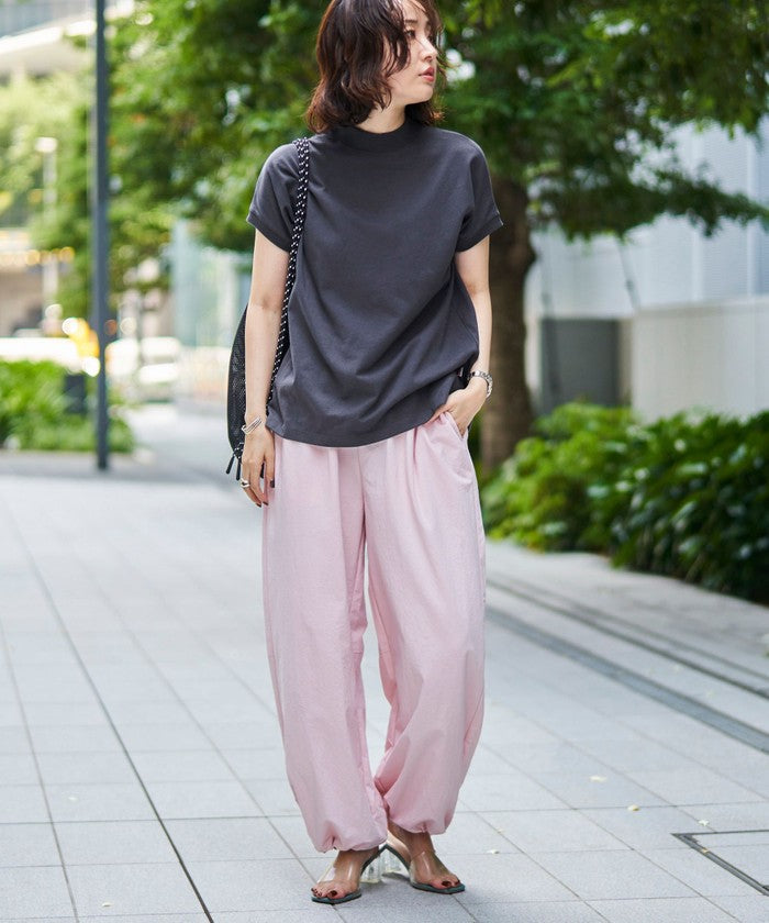 【UVカット / ストレッチ / 吸水速乾】マルチファンクション バルーンパンツ BLACK