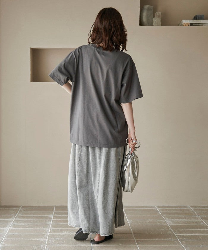 【MICKEY(ミッキー) / 別注】アソートカラフルロゴプリントユニＴシャツ OFF WHITE