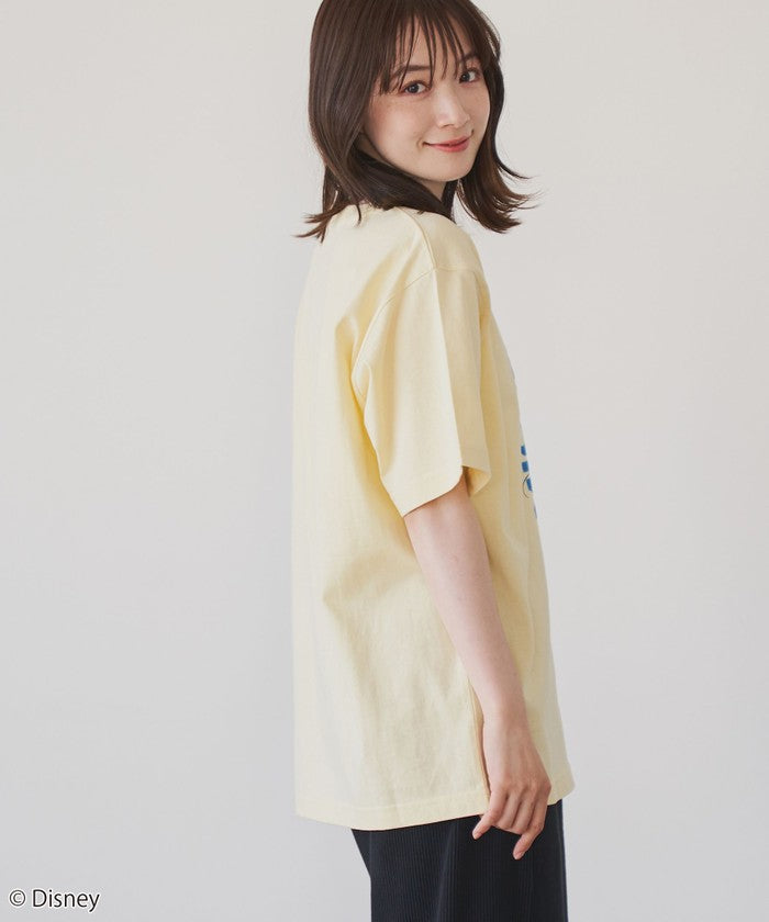 【MICKEY(ミッキー) / 別注】アソートカラフルロゴプリントユニＴシャツ OFF WHITE