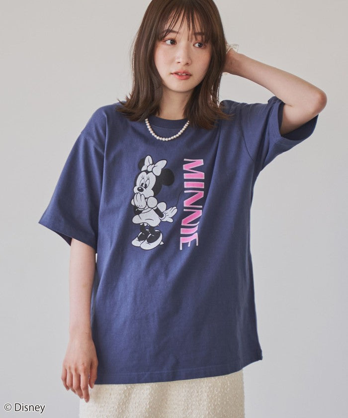 【MICKEY(ミッキー) / 別注】アソートカラフルロゴプリントユニＴシャツ OFF WHITE