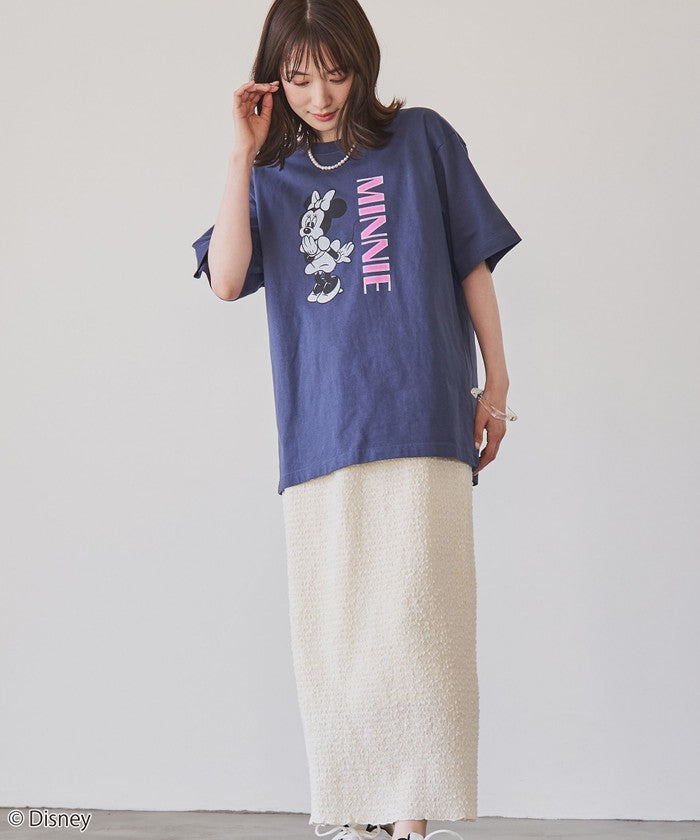 【MICKEY(ミッキー) / 別注】アソートカラフルロゴプリントユニＴシャツ OFF WHITE