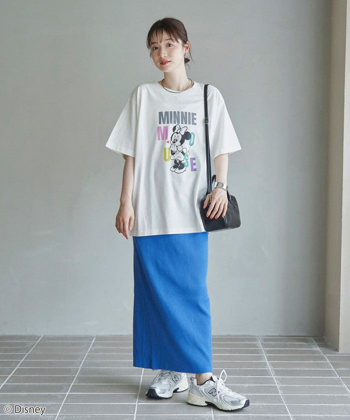 【MICKEY(ミッキー) / 別注】アソートカラフルロゴプリントユニＴシャツ OFF WHITE