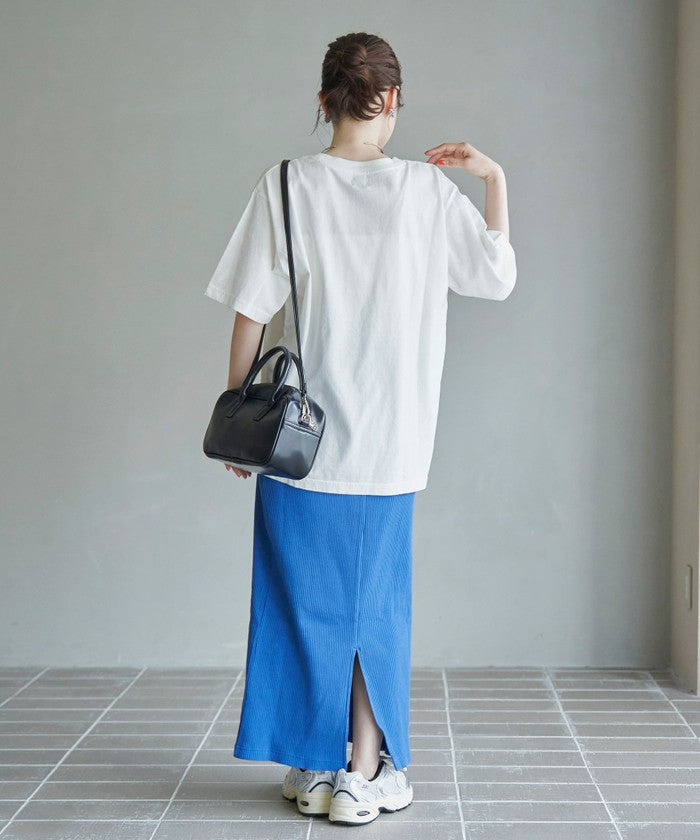 【MICKEY(ミッキー) / 別注】アソートカラフルロゴプリントユニＴシャツ OFF WHITE