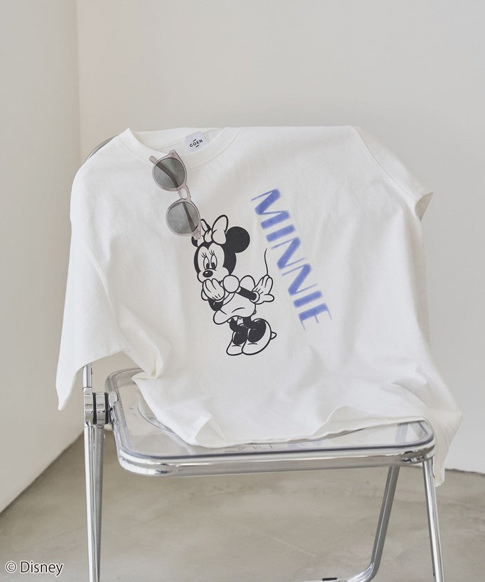【MICKEY(ミッキー) / 別注】アソートカラフルロゴプリントユニＴシャツ OFF WHITE