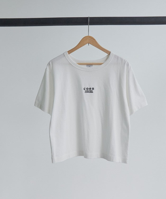 COENロゴシシュウコンパクトT OFF WHITE