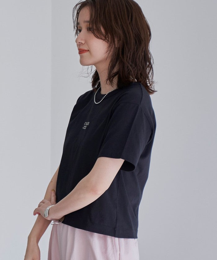 COENロゴ刺繍コンパクトTシャツ OFF WHITE