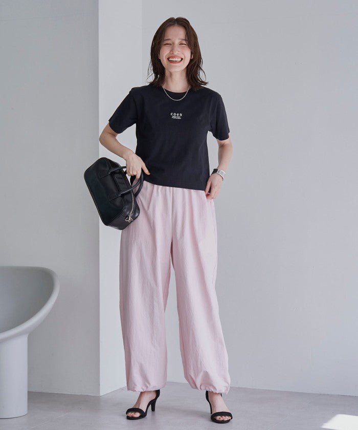 COENロゴ刺繍コンパクトTシャツ OFF WHITE