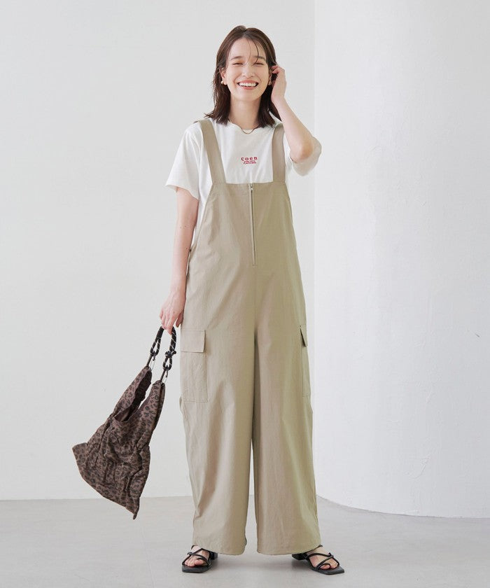 COENロゴ刺繍コンパクトTシャツ OFF WHITE