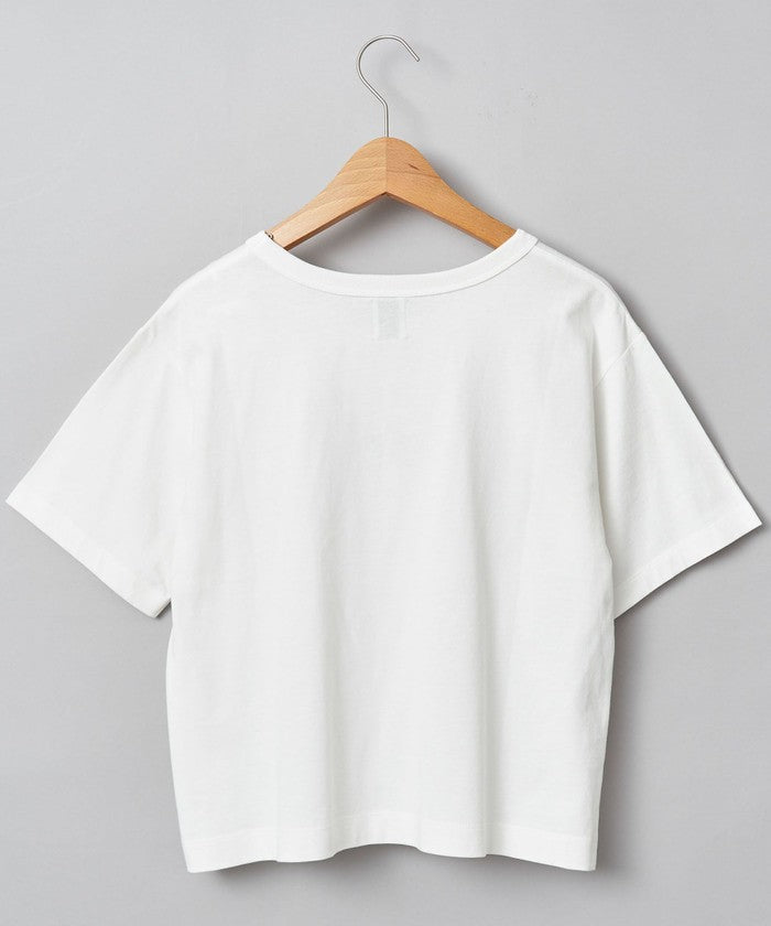COENロゴ刺繍コンパクトTシャツ OFF WHITE