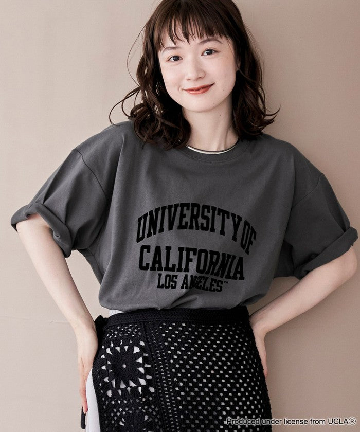 UCLA別注 カレッジptーT DK.GRAY