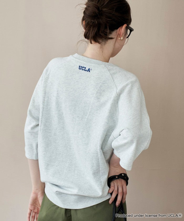 UCLA別注 カレッジptウラケH/S NATURAL