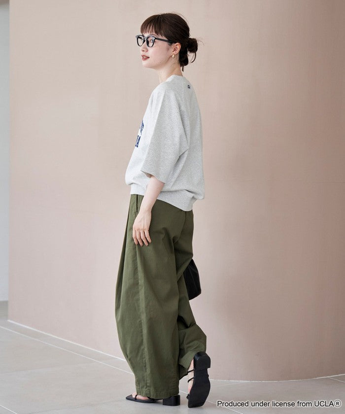 UCLA別注 カレッジptウラケH/S NATURAL