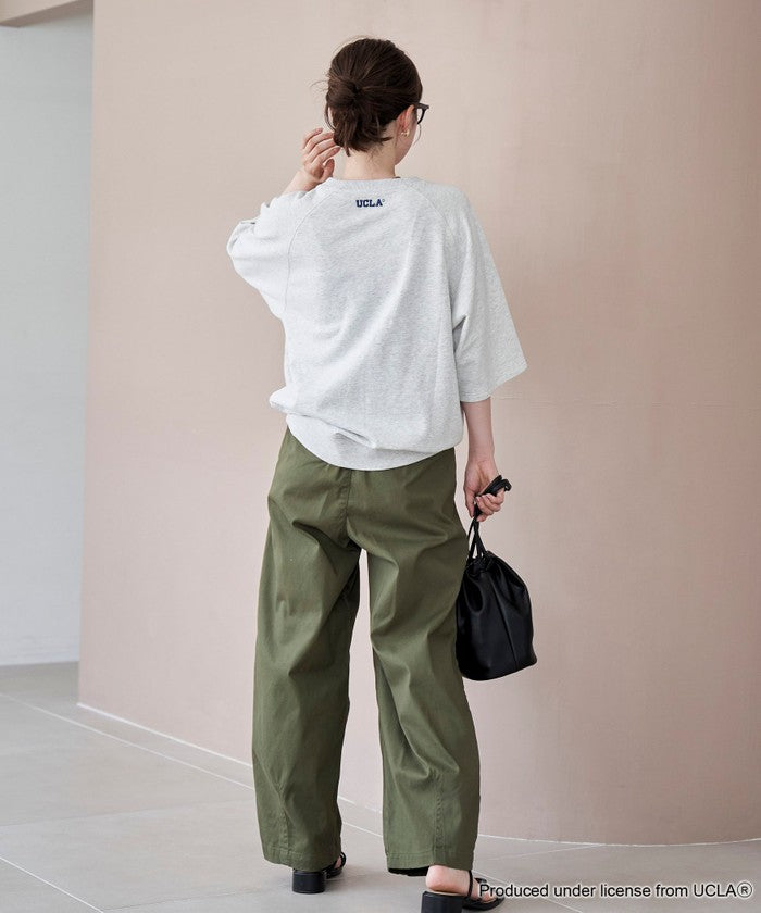 UCLA別注 カレッジptウラケH/S NATURAL