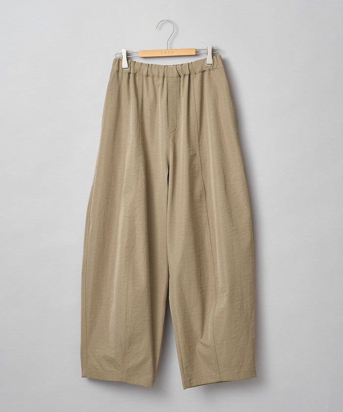 ポリツイルコクーンパンツ DK.GRAY