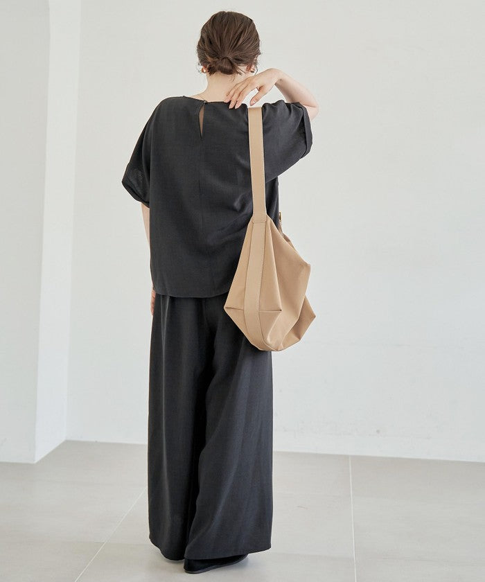 コーエン coen リネンタッチTブラウス セットアップ （BEIGE） BEIGE