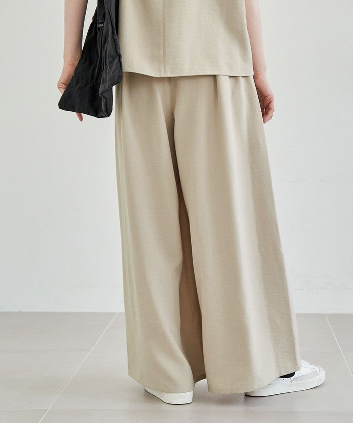 コーエン coen リネンタッチTブラウス セットアップ （BEIGE） BEIGE