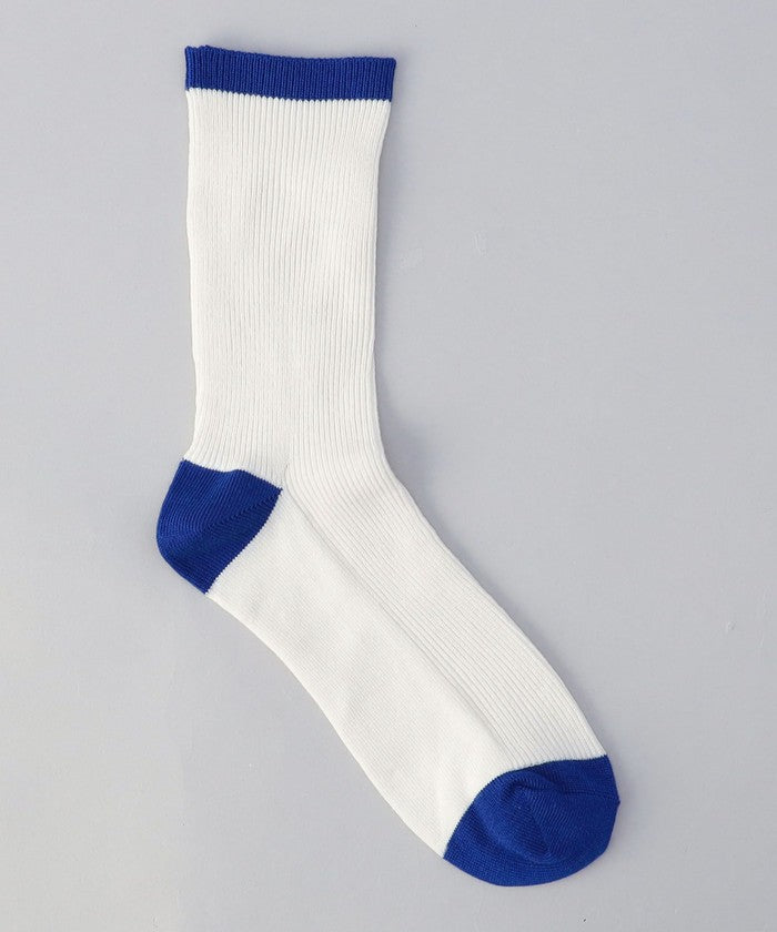 ハイショクラインリブソックス OFF WHITE