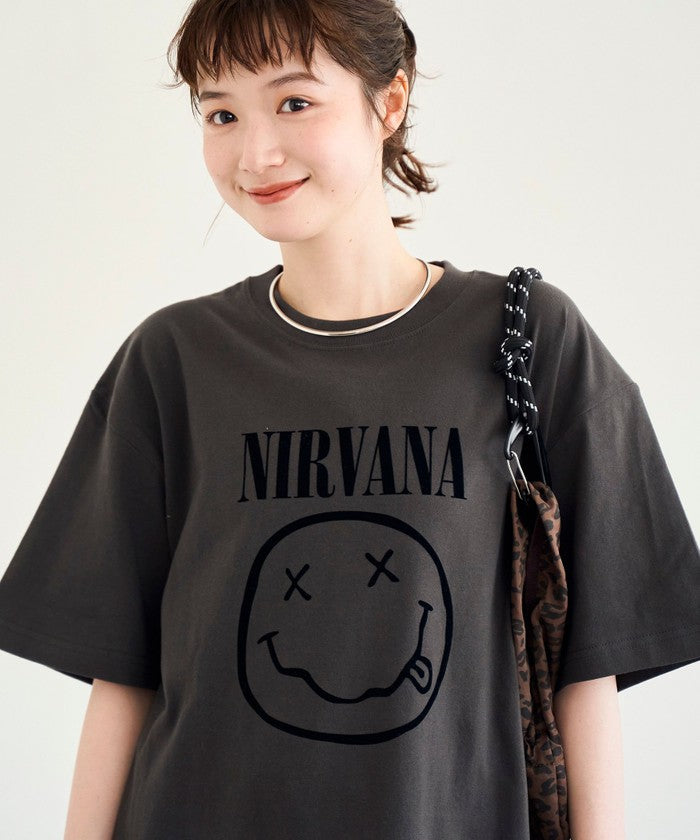 【ROCK STANLEY（ロックスタンレー）別注】アソートロックTシャツ DK.GREEN