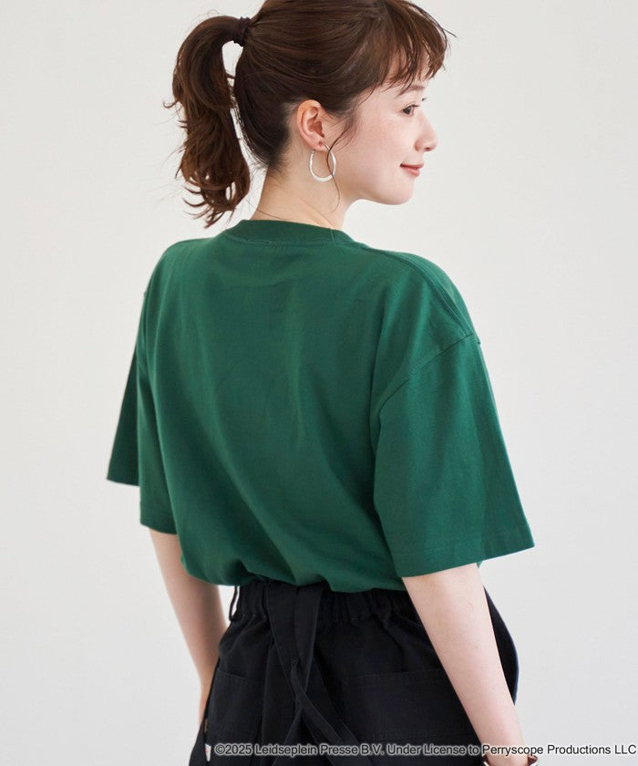 【ROCK STANLEY（ロックスタンレー）別注】アソートロックTシャツ DK.GREEN