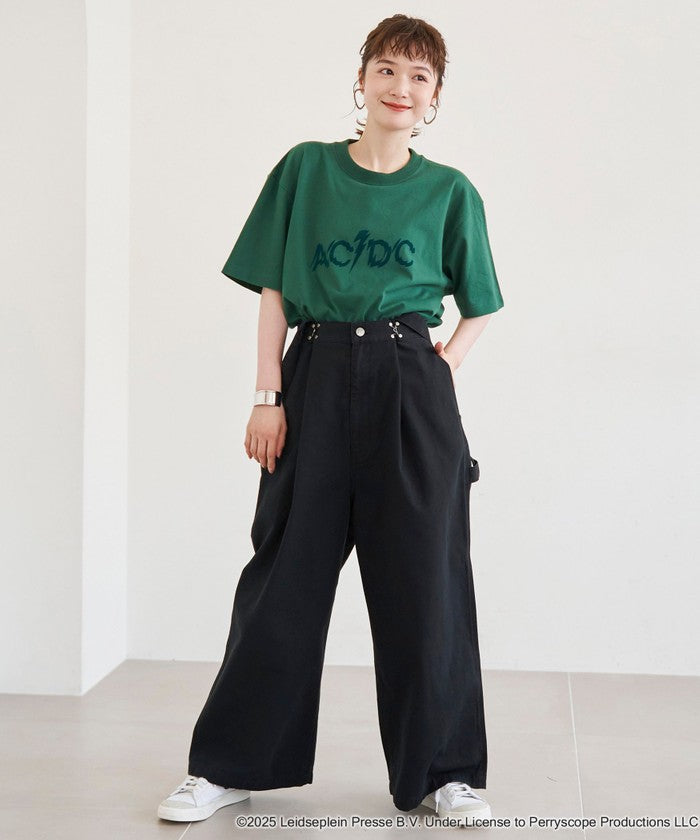 【ROCK STANLEY（ロックスタンレー）別注】アソートロックTシャツ DK.GREEN