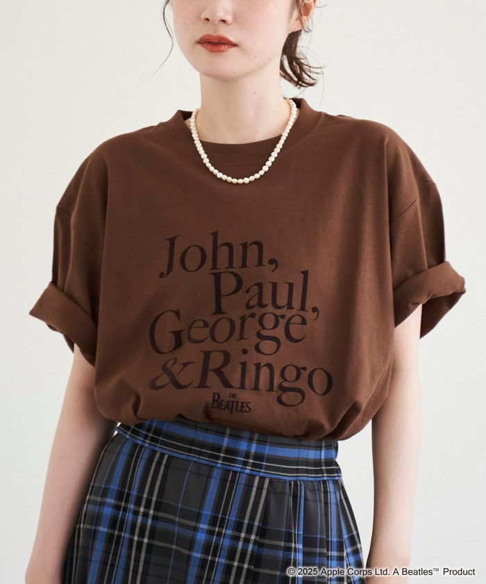 【ROCK STANLEY（ロックスタンレー）別注】アソートロックTシャツ MD.BROWN