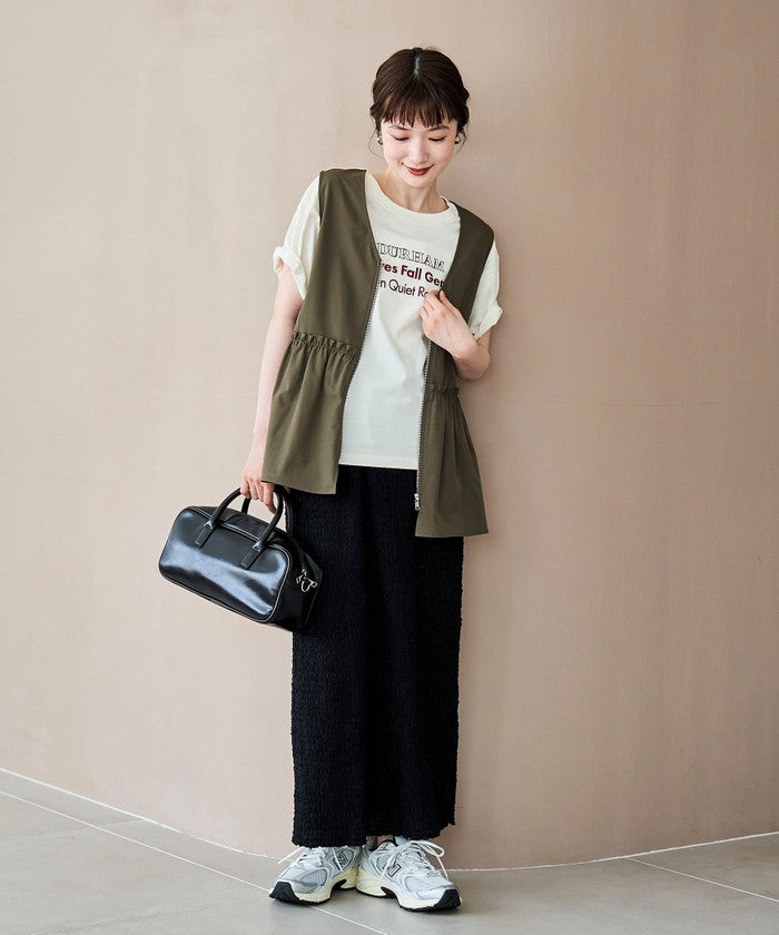 コーエン coen ペプラムジップベスト （BLACK） BLACK